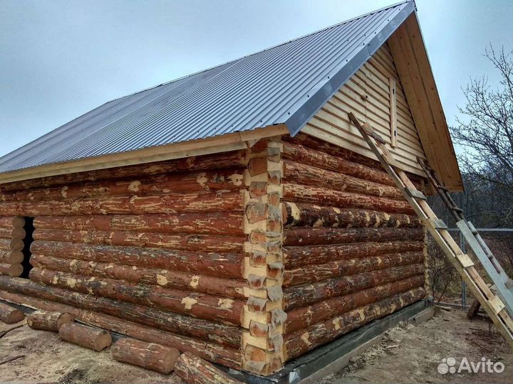 Сруб для бани 