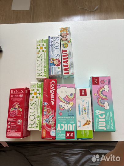 Детская зубная паста