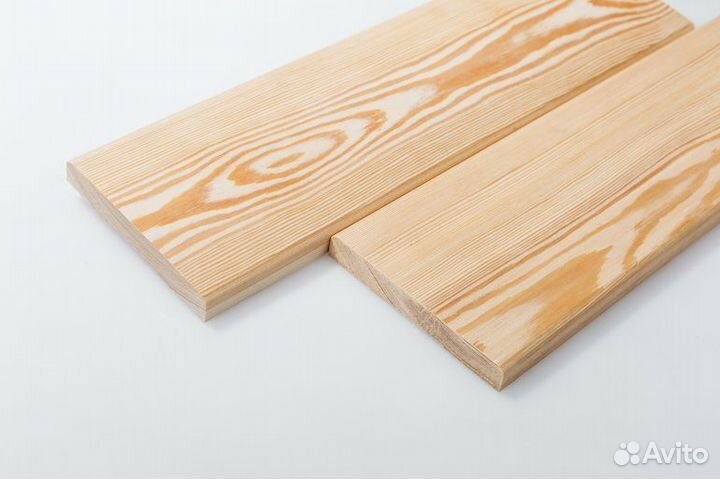 Планкен лиственница, 20х90 мм, сорт ав