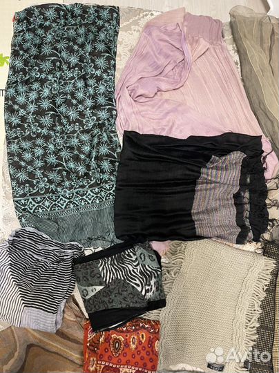 Палантины шарфы платки