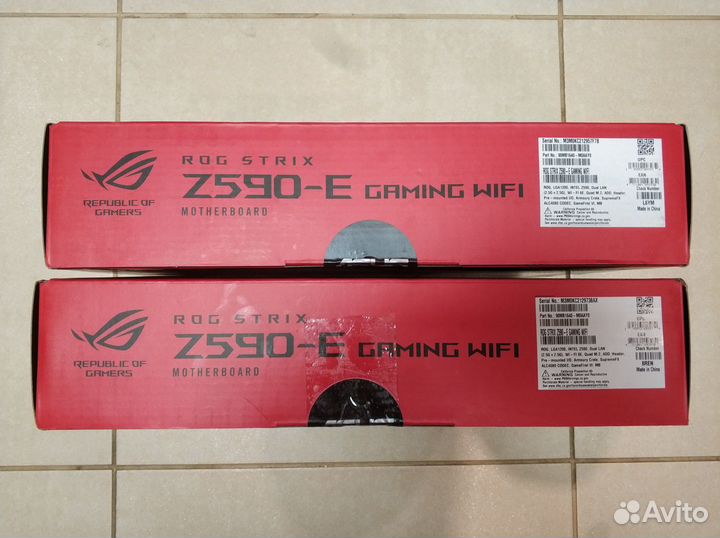 Asus ROG strix Z590-E Gaming wifi