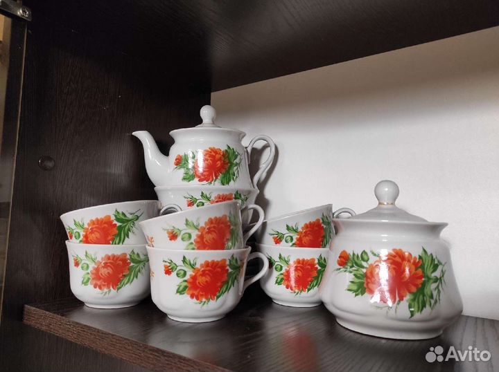 Чайный сервиз новый