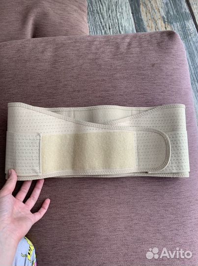 Бандаж-пояс orlett MS-96, размер L, бежевый