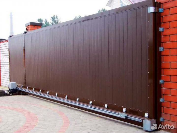 Ворота на дачу 