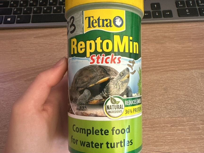 Корм для черепах Tetra ReptoMin Sticks