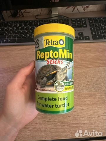 Корм для черепах Tetra ReptoMin Sticks