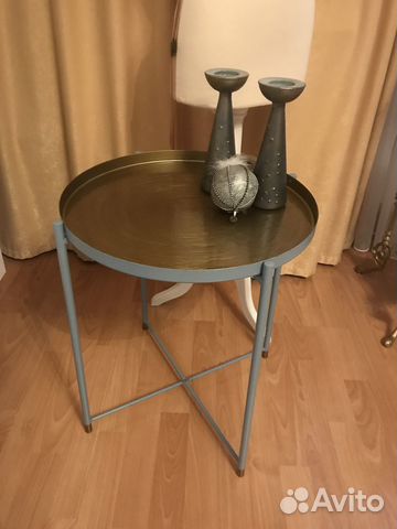 Журнальный,дизайнерский столик,поднос IKEA gladom