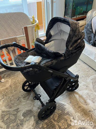 Коляска 2 в 1 indigo adagio limited (и подарок)