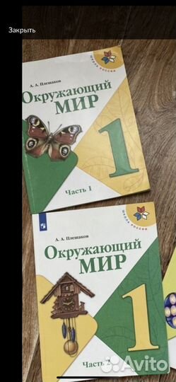 Окружающий мир 1 класс, 2020 год