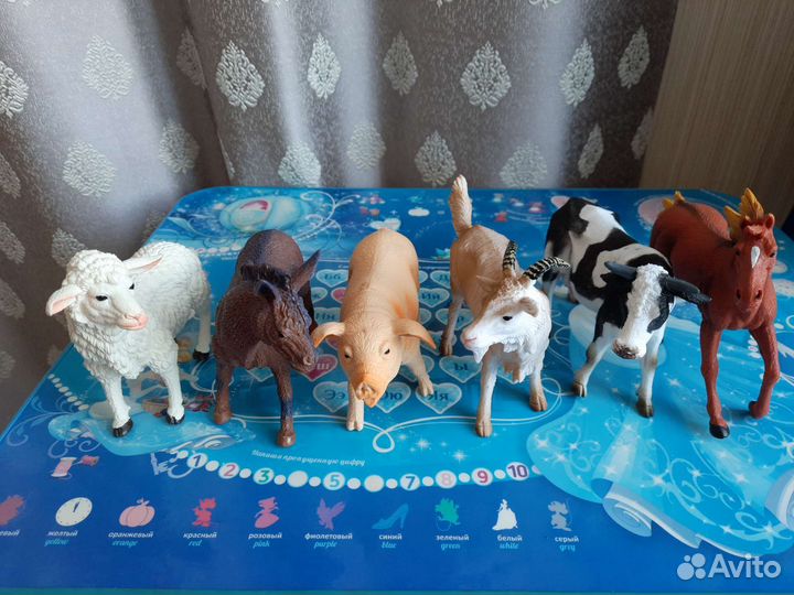 Набор фигурок животных ферма