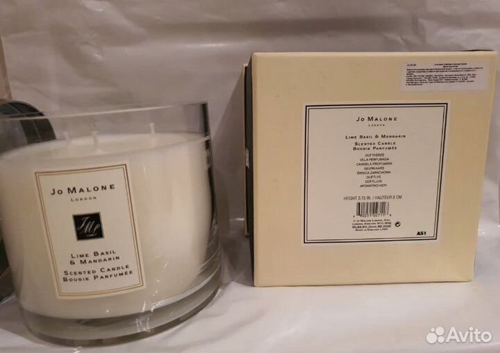 Jo malone свеча