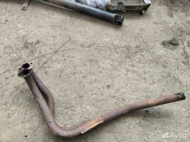 Приемная труба глушителя Лада 2103 седан 1980