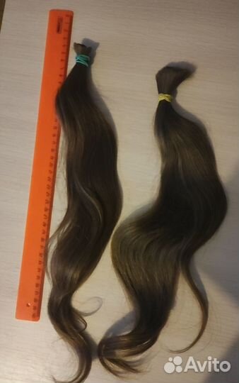 Волосы натуральные срез. Торг