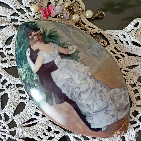 Шкатулка Goebel Германия, чайник большой СССР