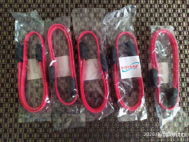 Кабель SATA SATA (прямой) - SATA (прямой), плоский