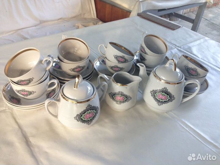 Сервиз чайный Рижский фз СССР