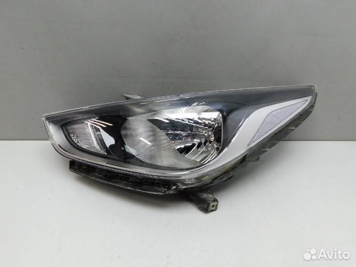Фара левая Hyundai Solaris