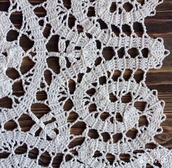 Салфетки и дорожки крючком (ручная работа)