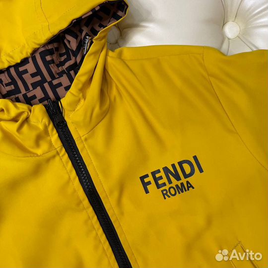 Ветровка детская двусторонняя Fendi 100-150