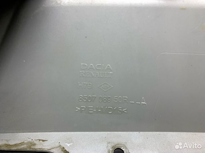 Накладка заднего бампера Renault Duster HSA F4R