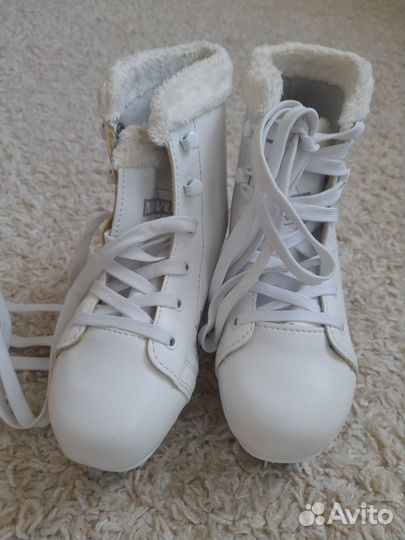 Коньки двухполозные детские