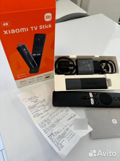 Смарт приставка Xiaomi TV stick 4k