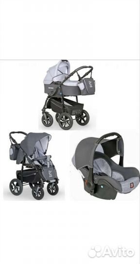 Коляска sonic verdi 3 в 1