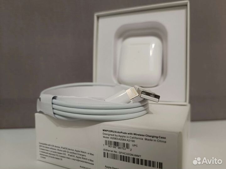 Наушники airpods 2