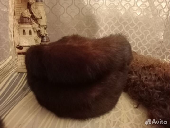 Меховой воротник натуральный