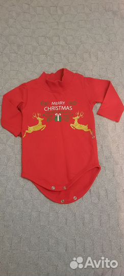 Костюм детский новогодний утеплённы 6-9 мес