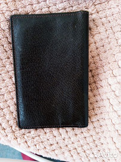 Портмоне мужское кожа/ замша винтажное