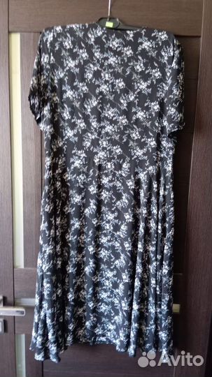 Платье женское в цветочный принт