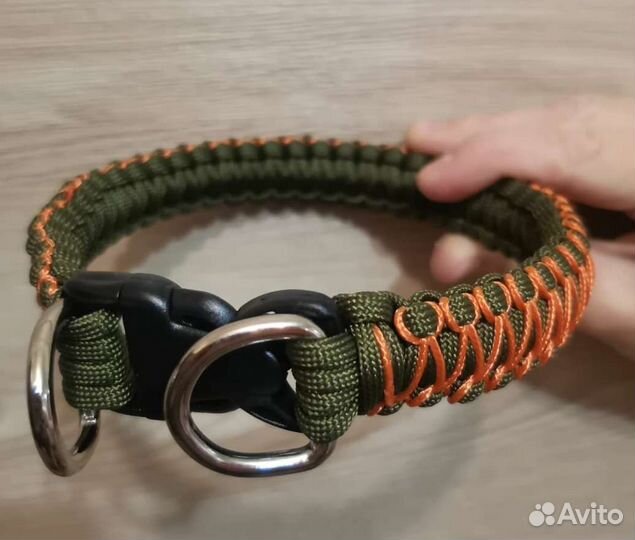 Ошейник для собак ручной работы