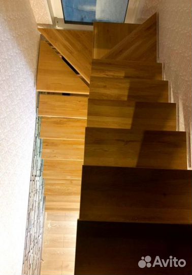Лестницы г-образные под ключ