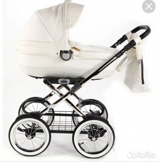Коляска cam lines elegant эко кожа