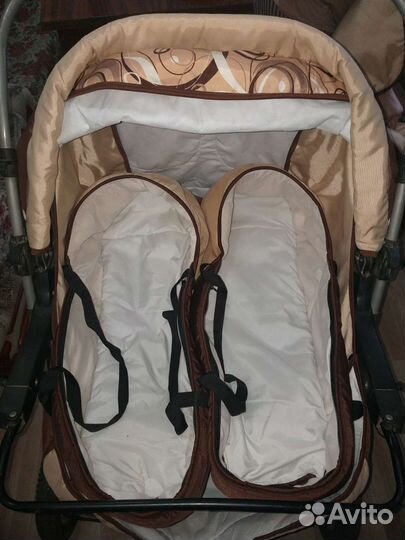 Коляска для двойни в отличном состоянии