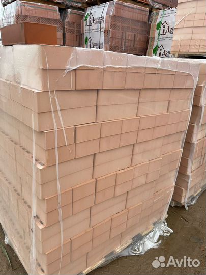 Кирпич керамический 1нф персик