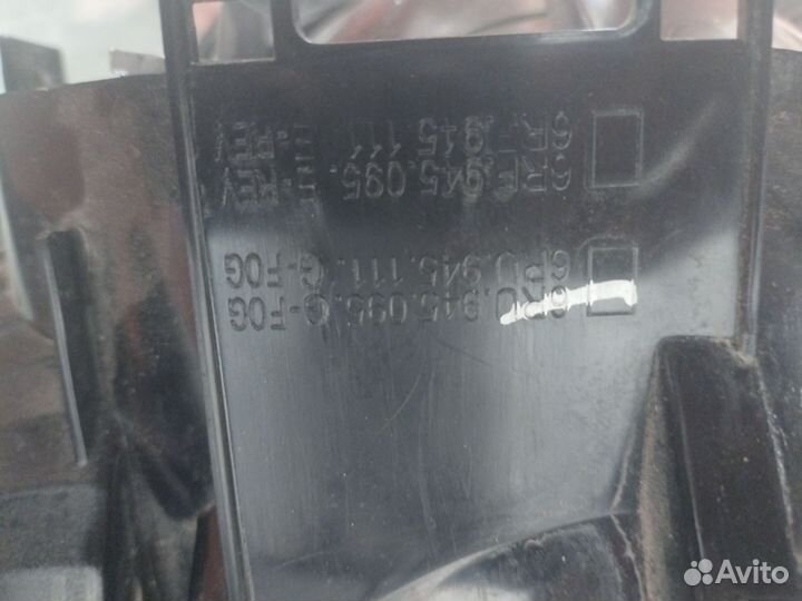 Фонарь левый задний VW Polo 2010-2015