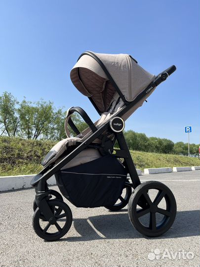 Коляска indigo corsa бежевая
