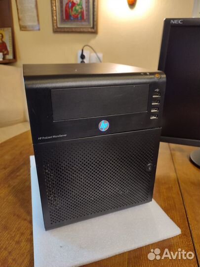 Микросервер hp proliant amd athlon neo 1.3\1024