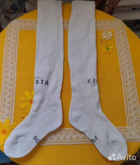 Гетры футбольные decathlon р. 27-30 гольфы новые