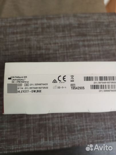 Слуховой аппарат ReSound GN на гарантии