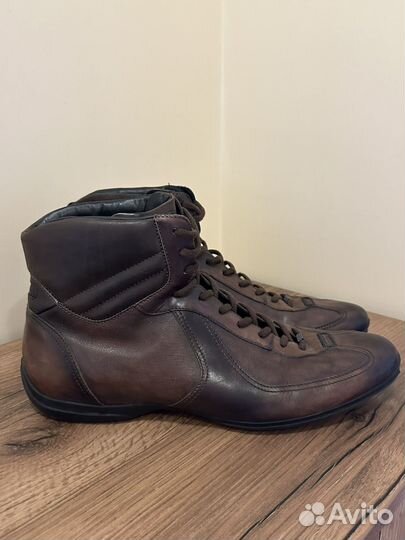 Кроссовки высокие Santoni for AMG оригинал 44