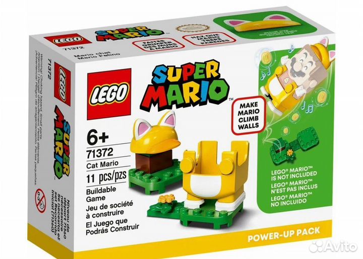 Lego Super Mario 71372 Марио-кот, 11 дет