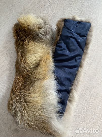 Меховой воротник лиса