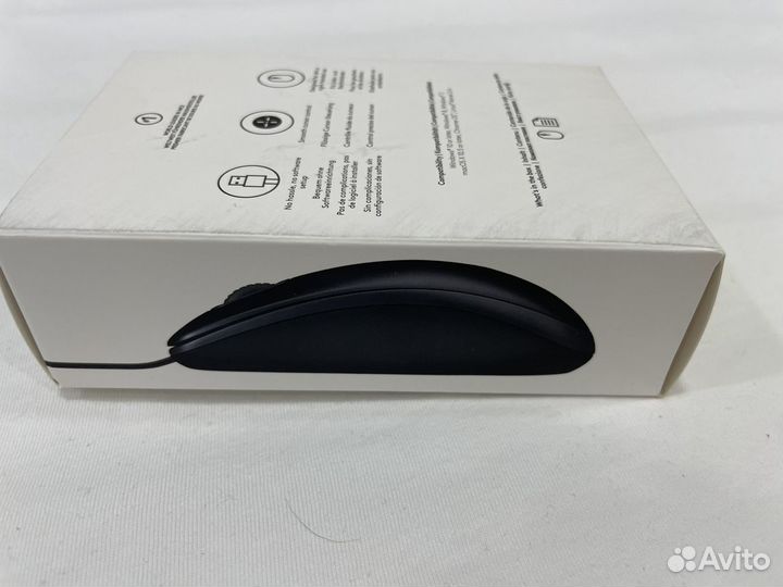 Мышь logitech b100 новая