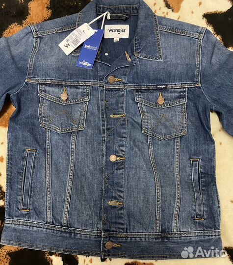 Джинсовая куртка wrangler