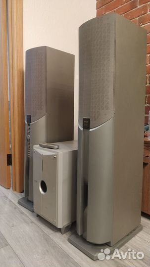 Акустика большая напольная и сабвуфер 10 дюймов