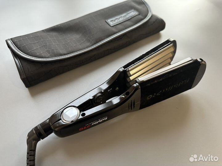 Гофре щипцы плойка для волос бебилис