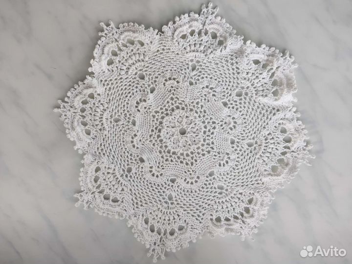Салфетки вязаные крючком